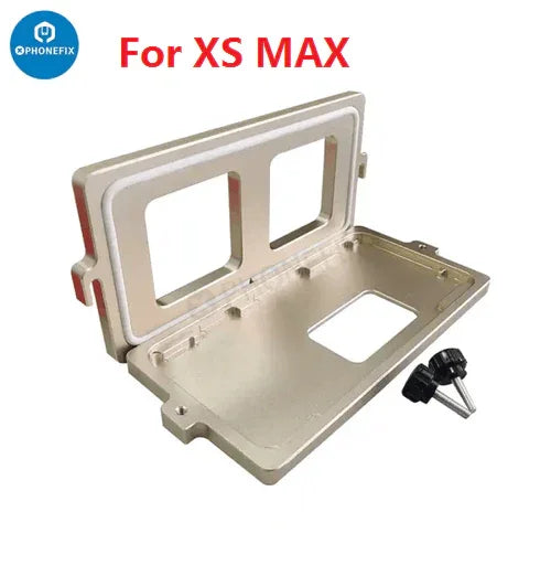 PhoneFix iPhone 12 Series LCD screen frame bezel pressure holding mold clamp used in screen repair tools.