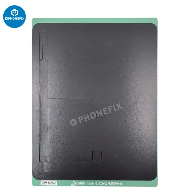 PhoneFix LCD screen alignment mold and laminating rubber tool for iPad 9.7 and 12.9 series repair, screen adjustment tool.