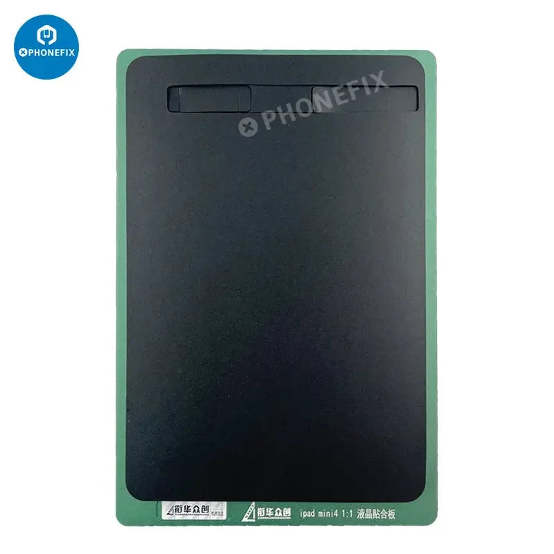 LCD screen laminating rubber positioning mold for iPad Mini series, used as a screen tool by PHONEFIX.