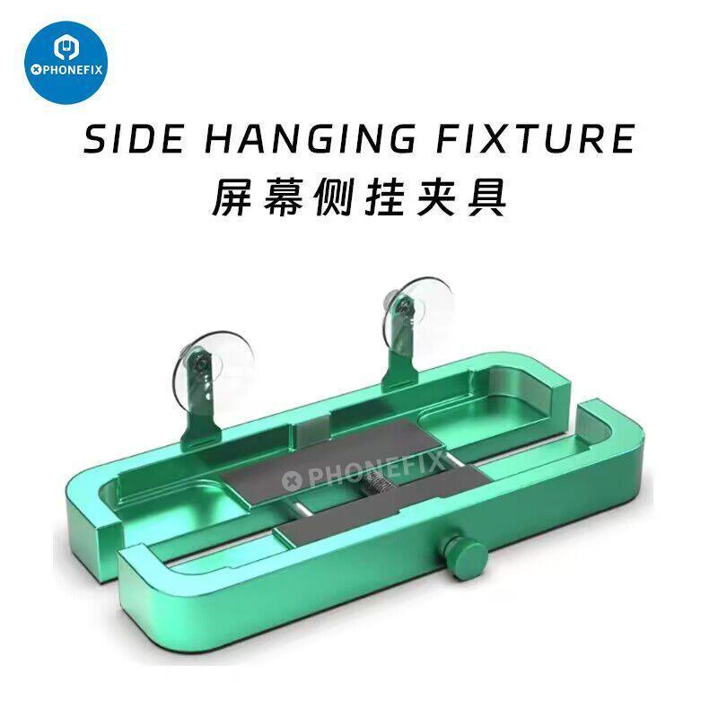PHONEFIX cell phone repair stand holder for iPad and iPhone LCD screens, essential screen tools for device repairs.