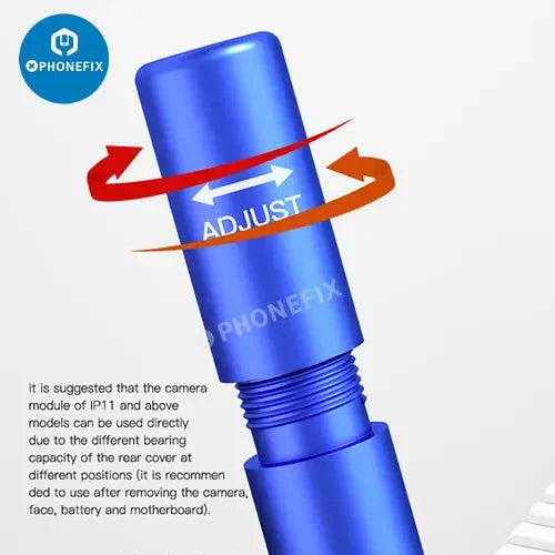 PHONEFIX MaAnt B1 Back Glass Blaster Demolishing Pen used for iPhone and Huawei screen repair, designed for safe glass removal.