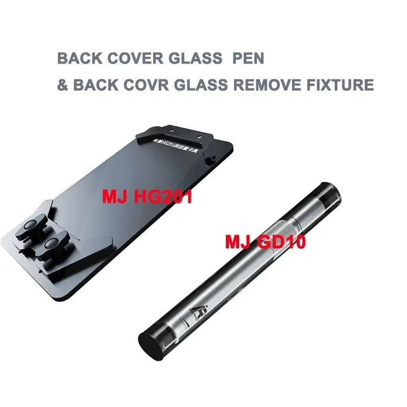 PhoneFIX screen tools for removing back glass and housing, used for battery disassembly and phone repair.