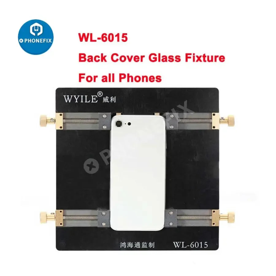 PhoneFix screen tool for removing back glass, fixture housing, and disassembling phone batteries with precision.