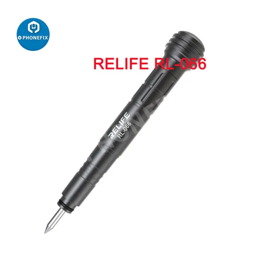 PhoneFix screen tool for removing back glass, fixture housing, and disassembling phone batteries in repair processes.