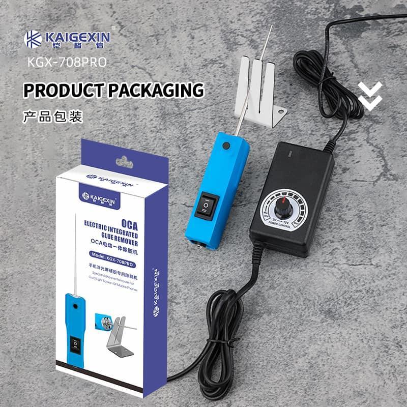 Hand-held electric OCA glue removal tool for phone LCD screen repair by PHONEFIX, used for precise screen adhesive removal.