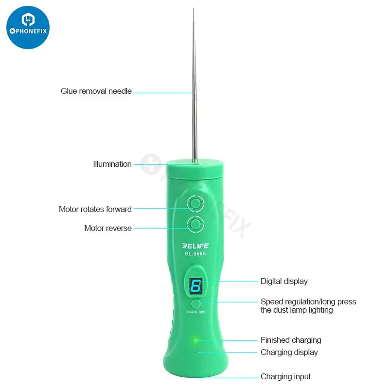 PhoneFix RL-056E Intelligent Glue Remover machine for removing OCA glue from smartphone screens, part of phone screen repair tools.