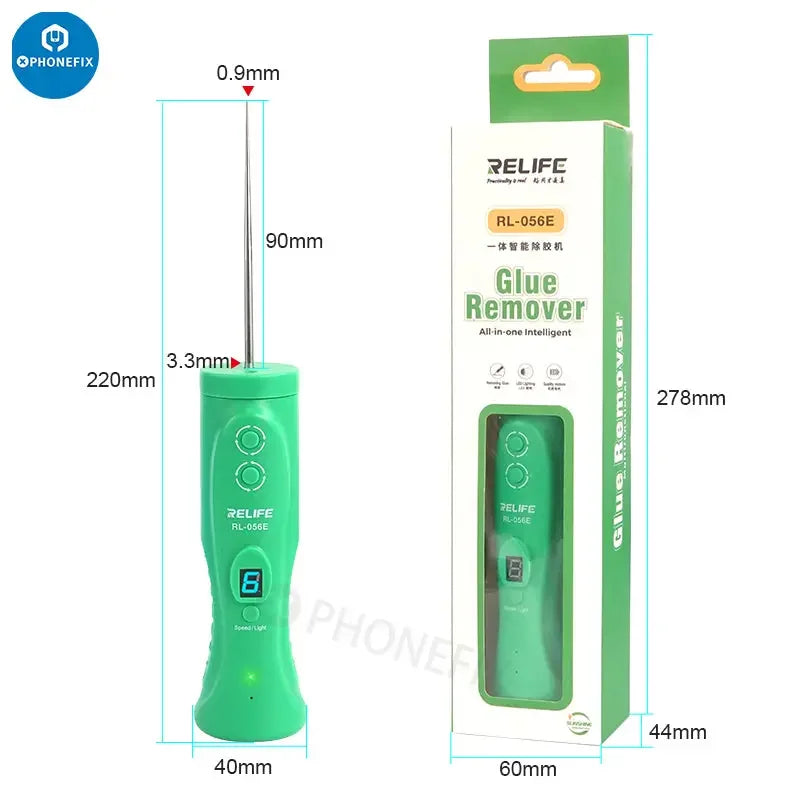 PhoneFix RL-056E Intelligent Glue Remover machine for removing OCA glue from screens, part of PhoneFix's screen tools collection.