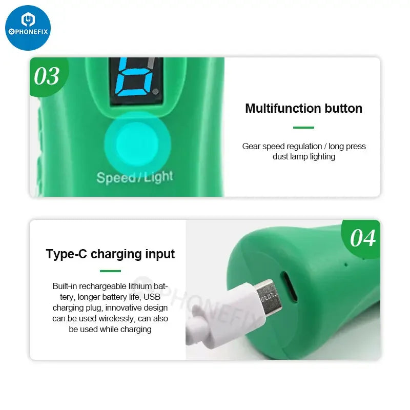 PhoneFix RL-056E Intelligent Glue Remover for screens, OCA glue removing machine, screen repair tool for electronics.