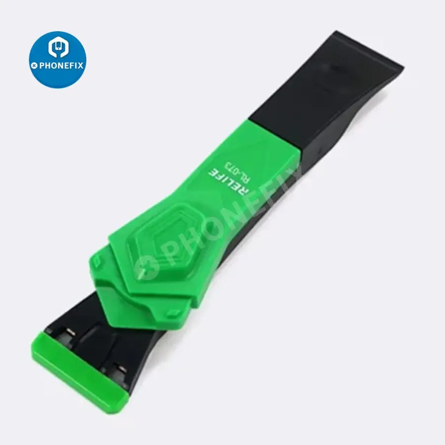 PhoneFix RL-073 multi-function shovel knife for screen repair, cutting film and removing OCA glue in electronic device repairs.