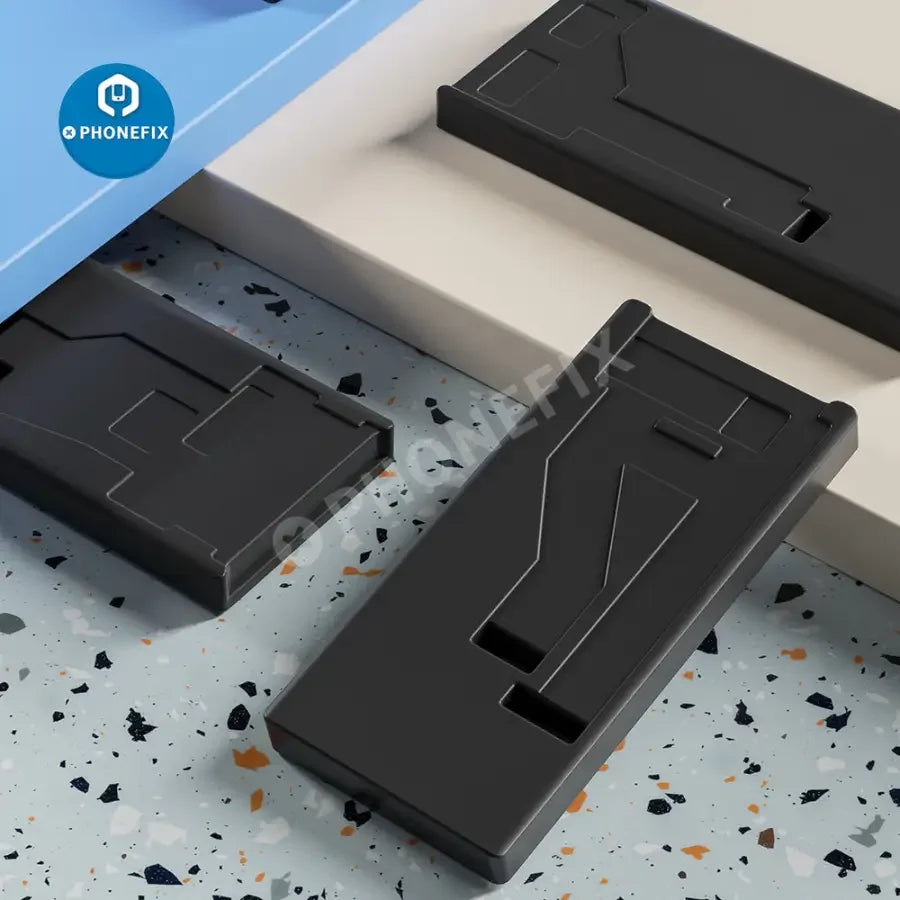 LCD screen edge laminating pad for Xiaomi and Oppo devices, used for precise OCA positioning during screen repair.