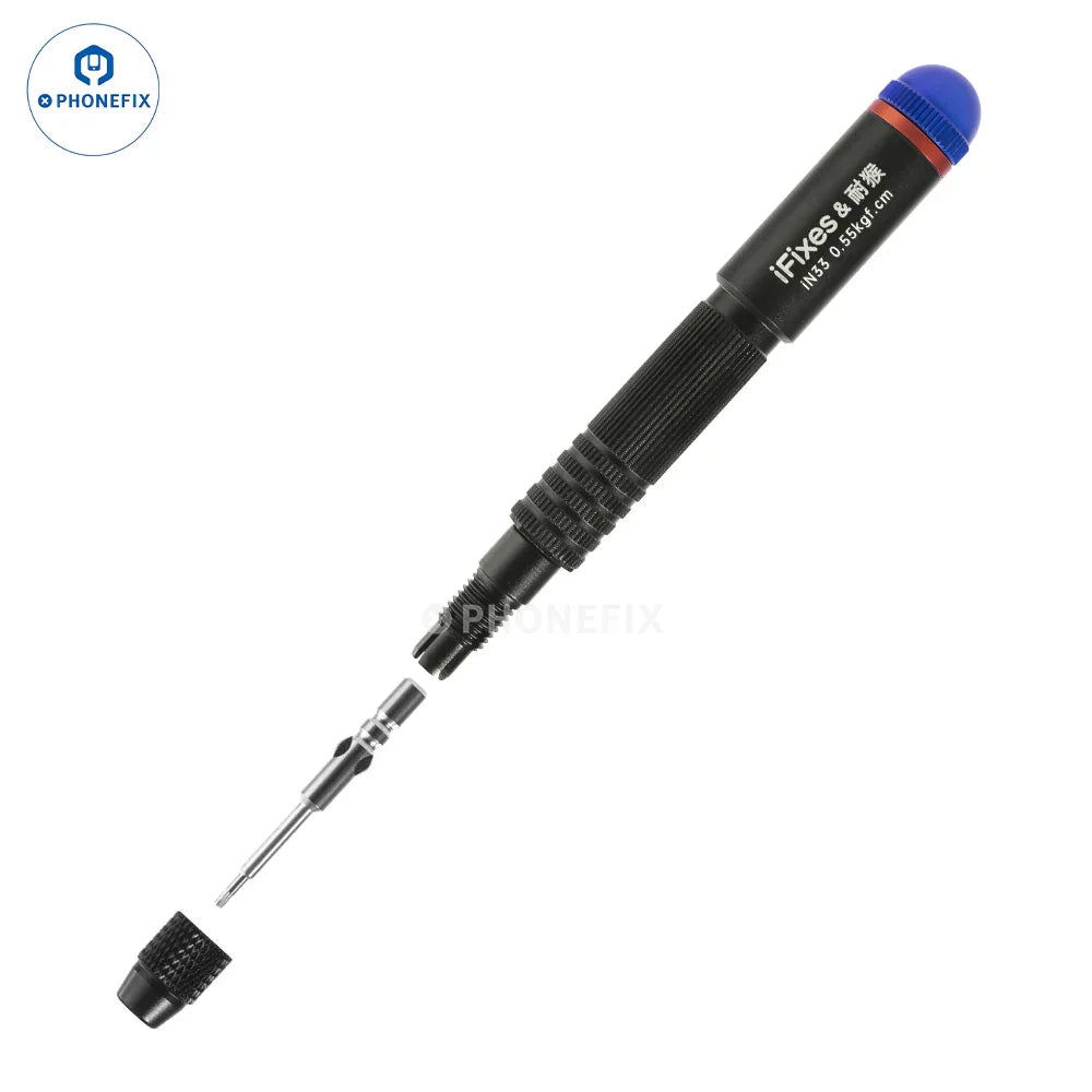 PHONEFIX mini screwdriver for iPhone 17, Air, and Pro Max bottom screw removal, precision tool for smartphone repairs