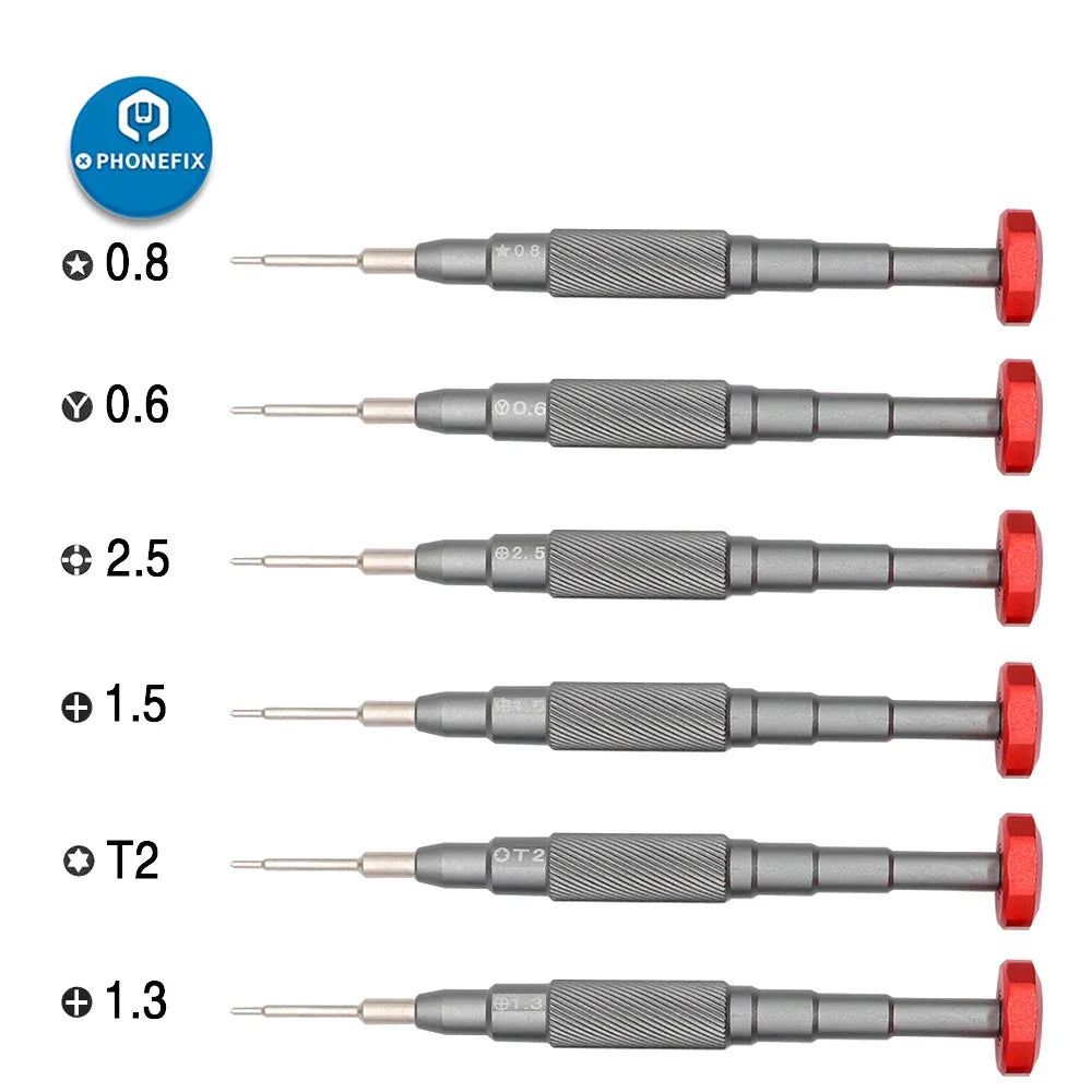 PhoneFix 3D precision screwdriver tool with Y-shaped handle, universal hand tool for phone repair and electronic device fixing.