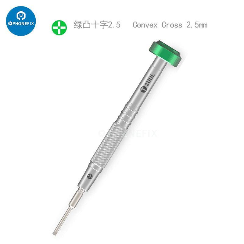 2UUL 3D Precision Screwdriver for mobile phone repair by PHONEFIX, compact screwdriver tool for electronics repair.