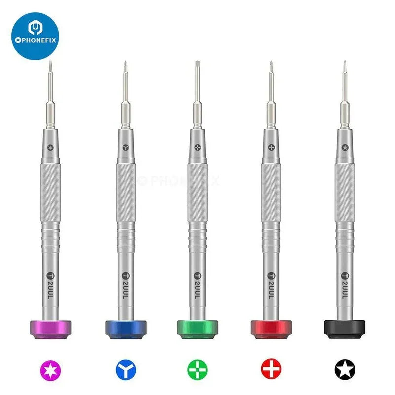 PHONEFIX Precision Everyday Screwdriver Kit for Phone Repair, professional screwdriver tools with multiple bits and ergonomic handle.