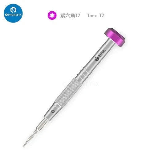PhoneFix Precision Everyday Screwdriver Kit with 0.8mm P2 Pentalobe screwdriver for phone repair and professional tool use.