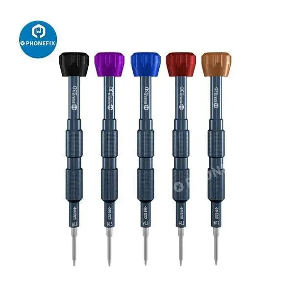 HMT 3D Precision Alloy Screwdriver Tool Kit by PHONEFIX for phone repair, featuring small screwdrivers and precision tools.