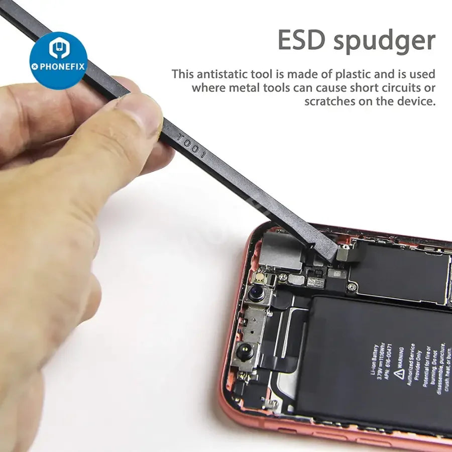PhoneFix All In 1 LCD screen opening toolkit with screwdriver set for phone repair, featuring precision tools for electronics repair.