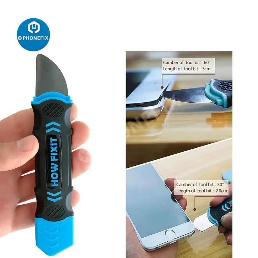 PHONEFIX All-in-1 LCD screen opening toolkit with screwdriver set for phone repair, includes precision tools for electronics repair.
