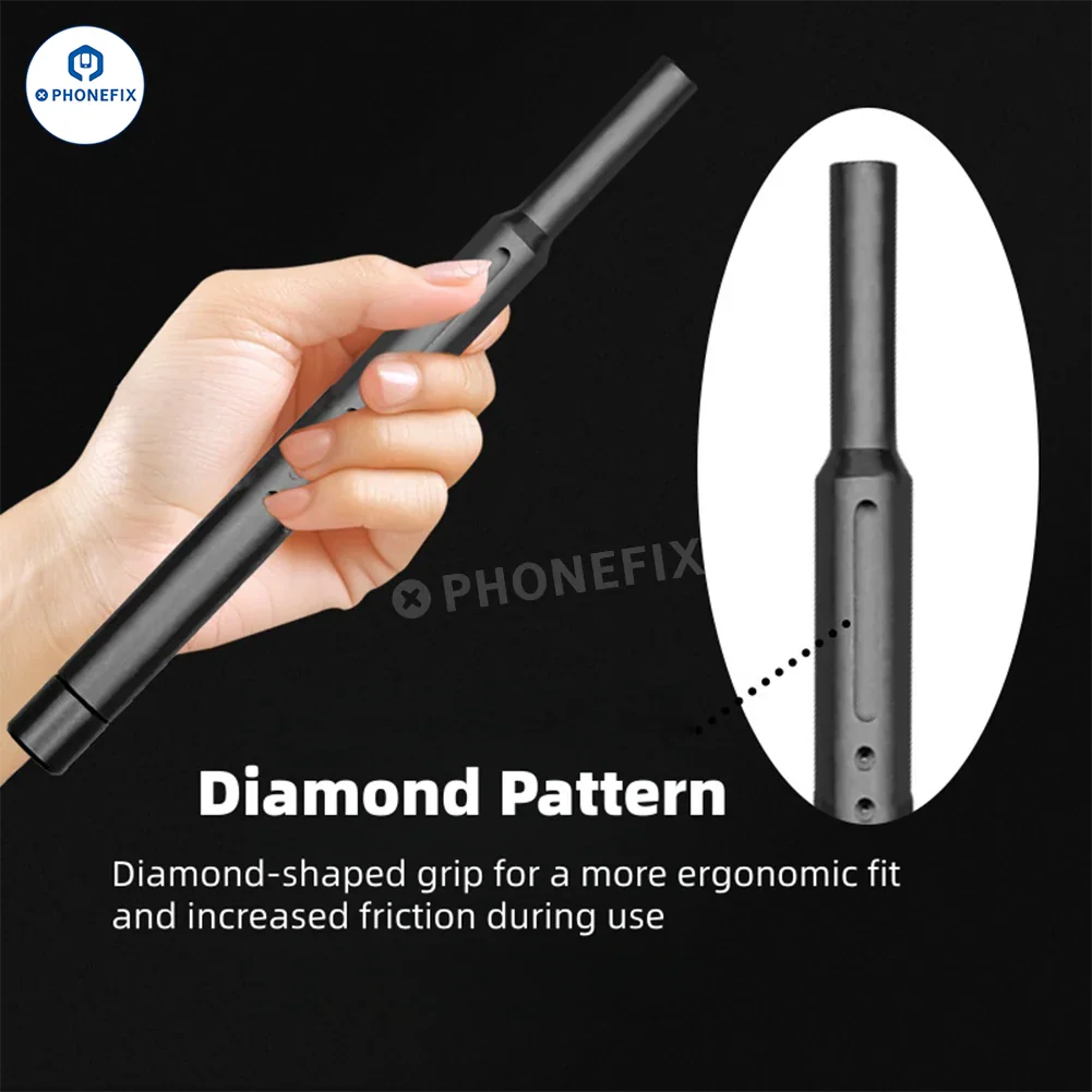 PHONEFIX 49-in-1 precision screwdriver set with various screwdriver tools for mobile phone and laptop repair, organized in a compact case.