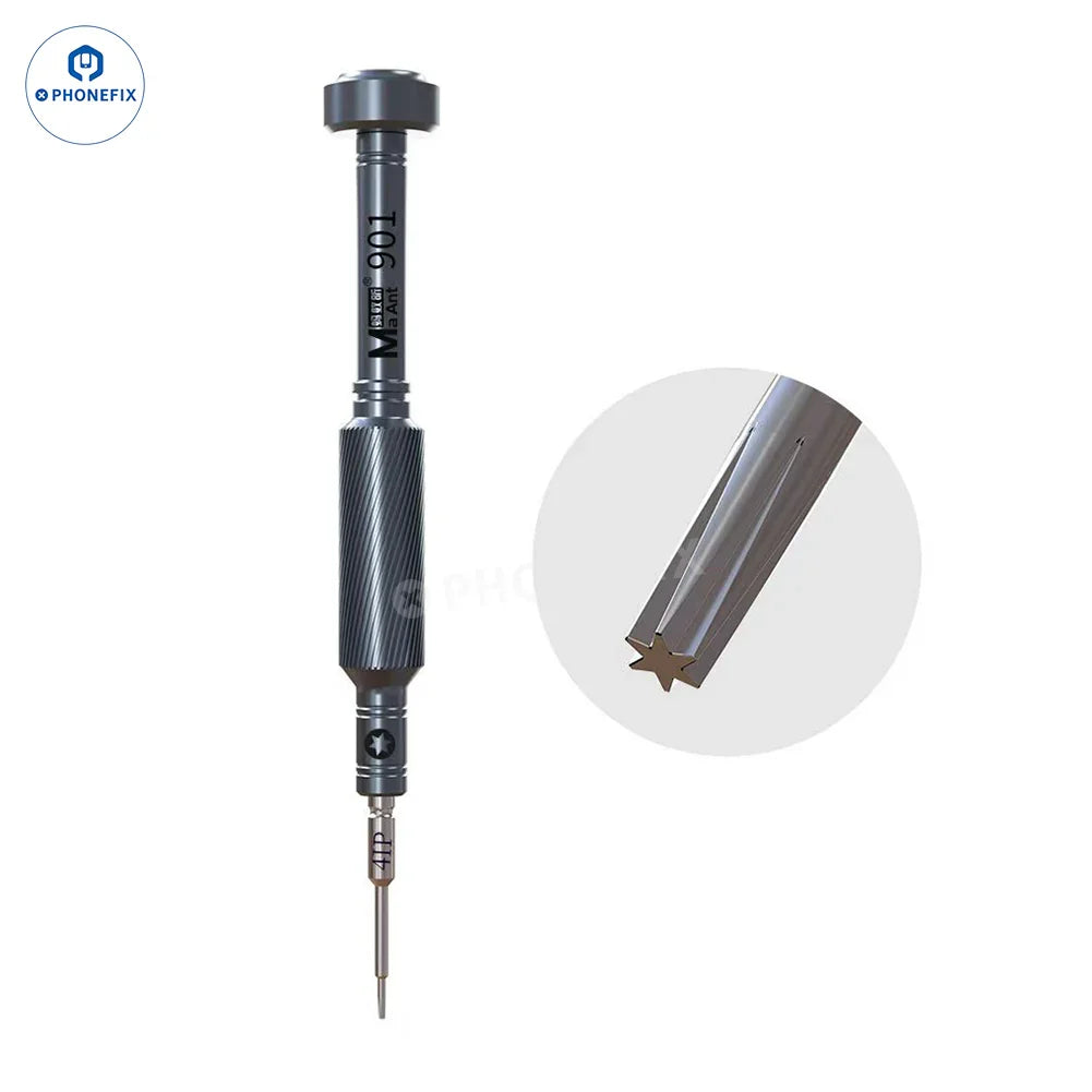 PHONEFIX MaAnt MY-901 professional maintenance screwdriver kit with various hex and IP17 screwdriver tools for phone repair.