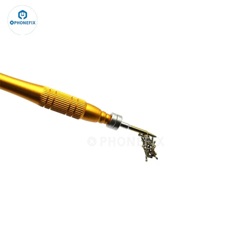 PhoneFix round magnetic screwdriver magnetizer ring with hole, used for holding and magnetizing screwdriver tips.