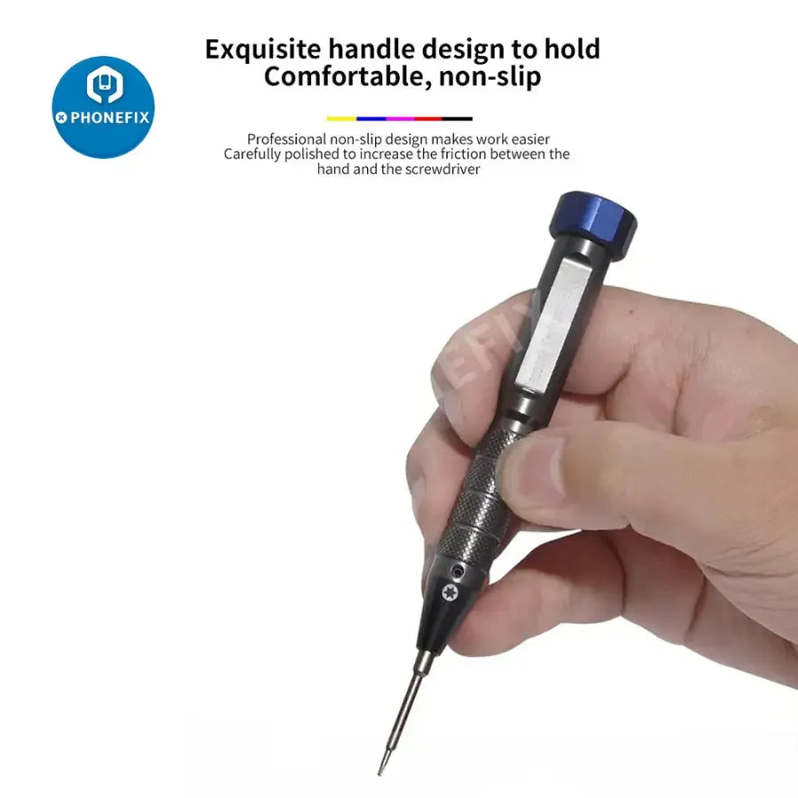 PhoneFix professional laptop and MacBook Pro screwdriver set with precision tools for MacBook Air and Pro disassembly.