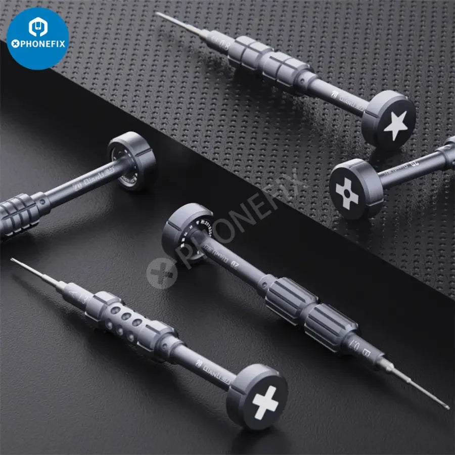 Qianli 2D precision screwdriver set for phone repair, includes small screwdriver tools from PHONEFIX for opening and fixing smartphones.