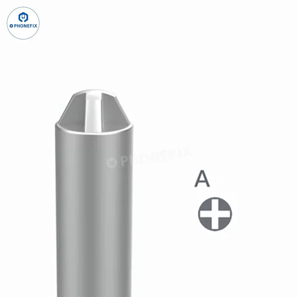 PhoneFix Qianli ToolPlus iThor 3D Phillips screwdriver for precise phone and electronics repair, showing the small 1.5mm tip.
