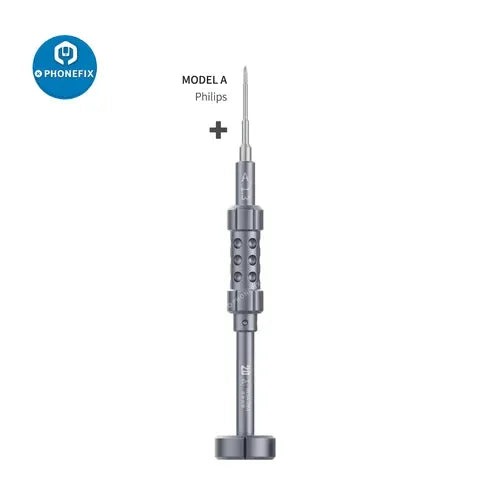 PhoneFix Qianli 2D Flyfish Phillips screwdriver for iPhone disassembly and repair, featuring a 1.5mm precision tip.