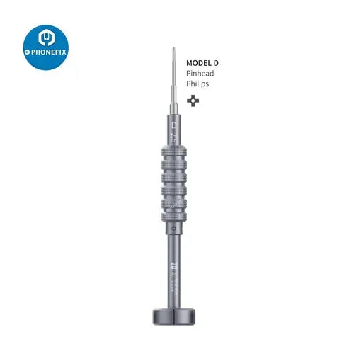 PHONEFIX Qianli 2D Flyfish Phillips screwdriver for iPhone disassembly and repair, featuring a 1.5mm precision tip.