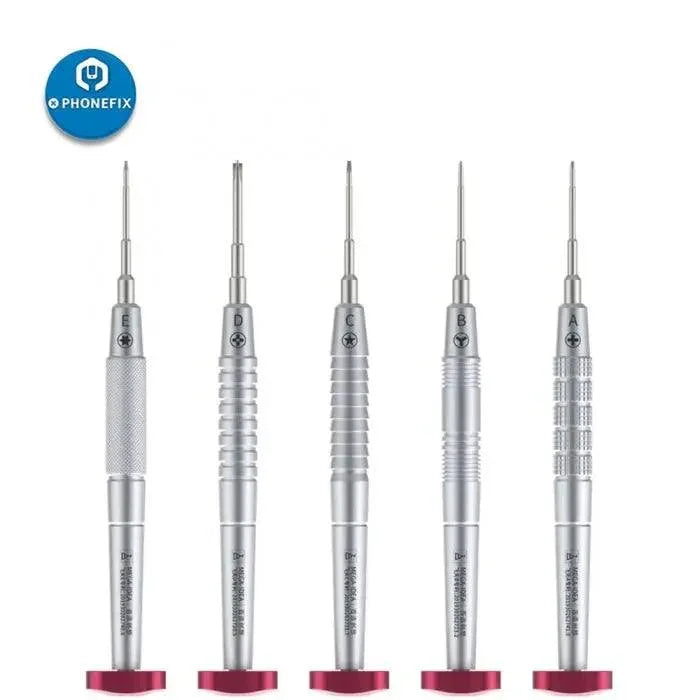 Qianli MEGA-IDEA 2D iFlying Screwdriver Kit for phone opening, includes precision screwdriver tools by PHONEFIX.