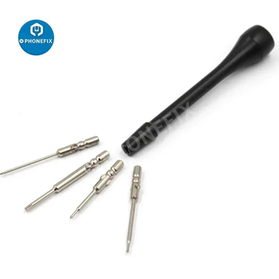 PhoneFix WOLVE-800 3D non-slip precision screwdriver with black handle, designed for phone repair and electronic device maintenance.