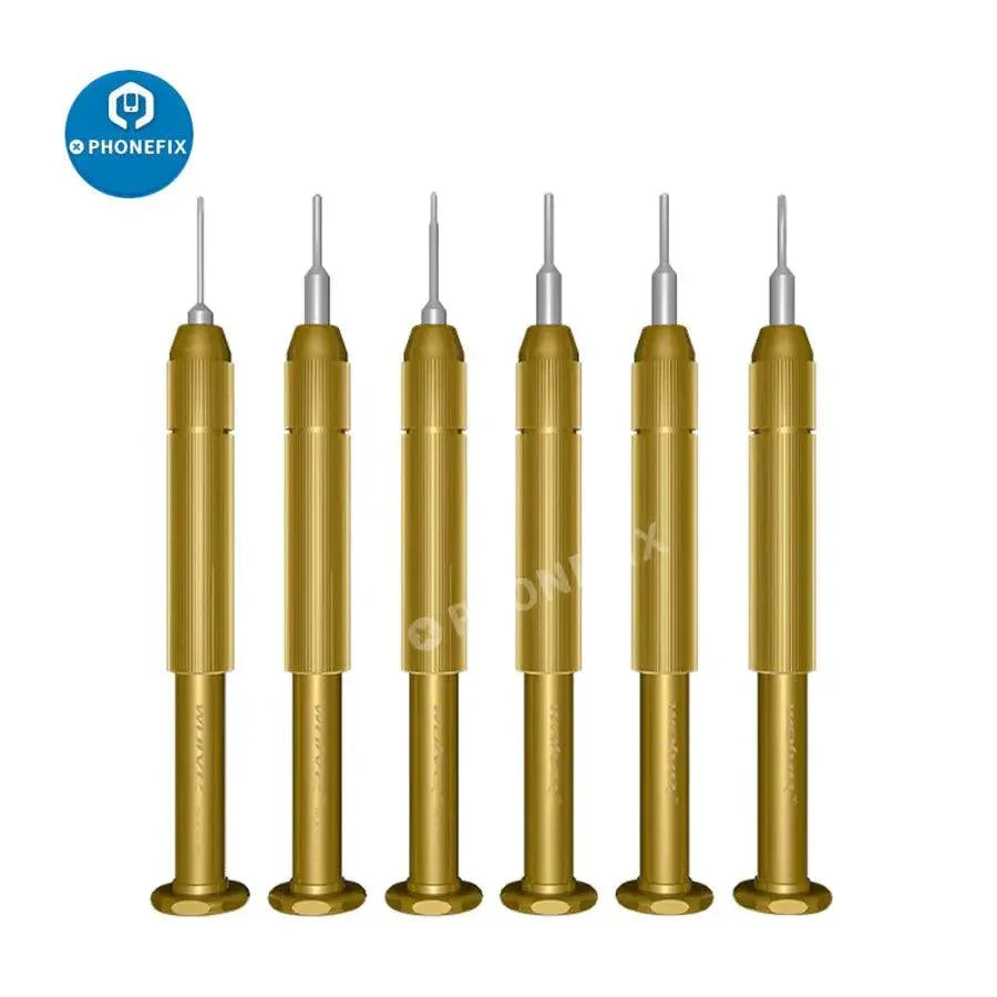 PhoneFix WOLVE-800 3D non-slip precision screwdriver with black handle, ideal for phone repair and electronic device maintenance.