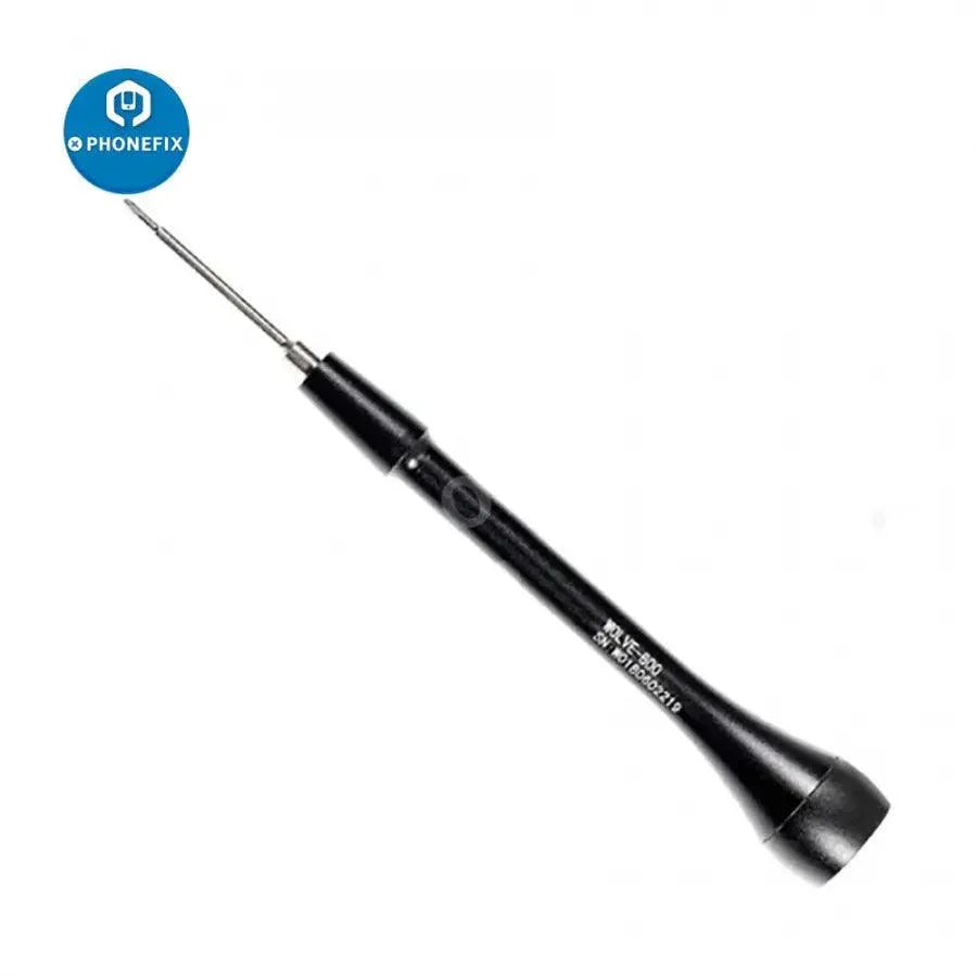 PhoneFix WOLVE-800 3D non-slip precision screwdriver with black handle, ideal for phone repair and electronic device maintenance.