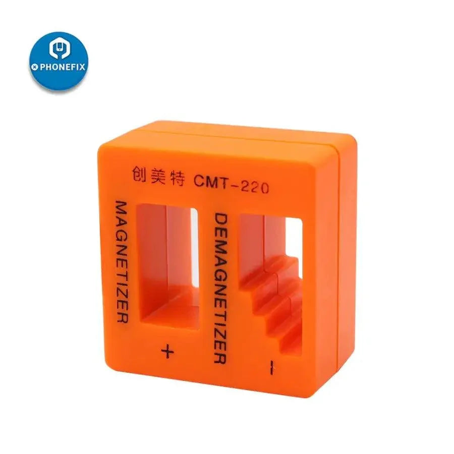 PHONEFIX magnetizer and demagnetizer tool for screwdriver tips and screw bits, ideal for pickup and magnetic adjustment.