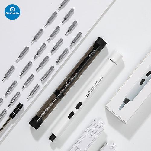 PhoneFix 23-in-1 precision screwdriver set with various bits for phone, PC, camera, and watch repair tools.