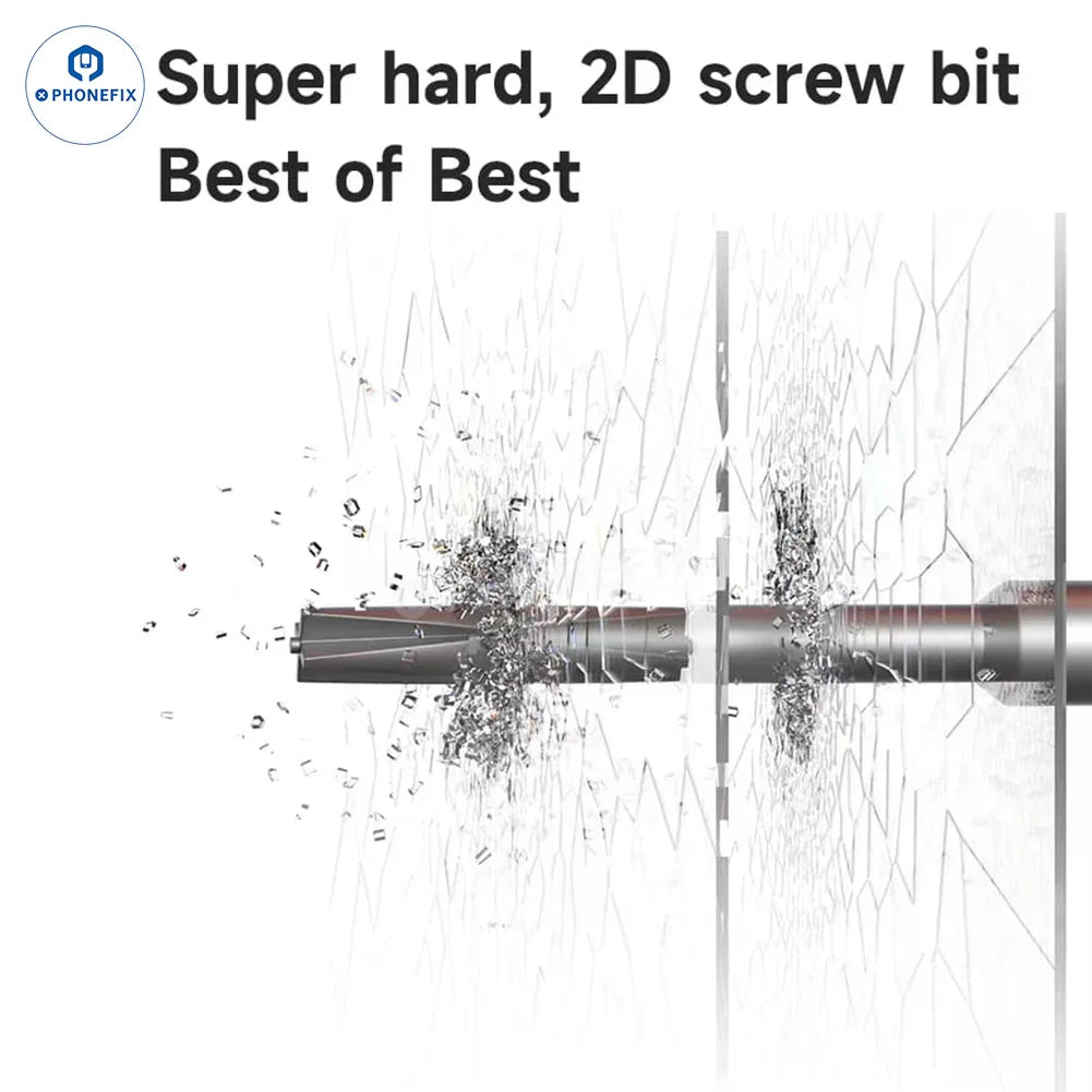 PHONEFIX Mechanic DongFeng ONE 2D 3D screwdriver set with precision screwdrivers for phone disassembly and repairs.