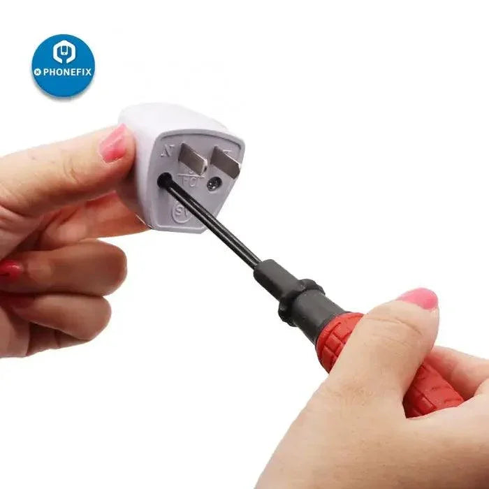 Phonefix 3-inch screwdriver set with flat-head tips, ideal for phone repair and home DIY projects, featuring durable multi-purpose tools.