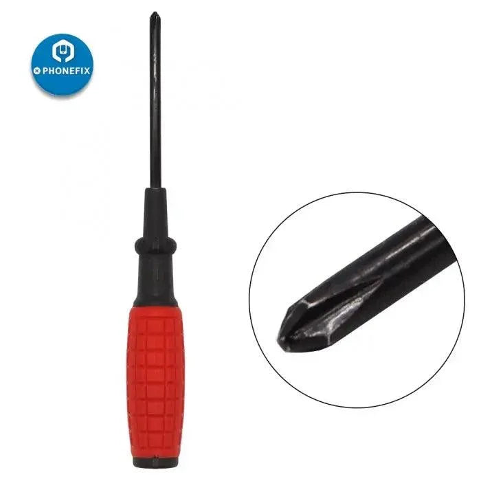 PhoneFix 3-inch screwdriver set with flathead screwdrivers, ideal for home repair and DIY projects.