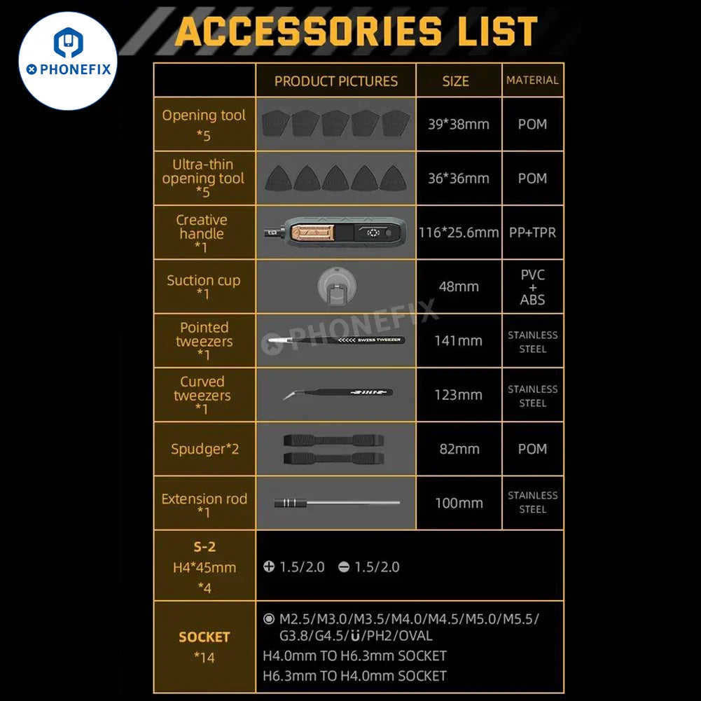 Kit d'outils de réparation de précision JAKEMY JM-8192 180 en 1 avec de multiples embouts et outils de tournevis pour les réparations électroniques.