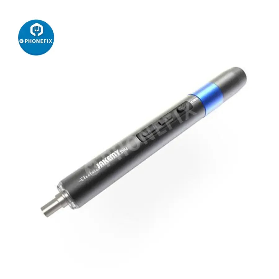 PHONEFIX JM-Y03 Plus 43-in-1 electric screwdriver with rechargeable bits, precision tools for DIY and electronic repairs.