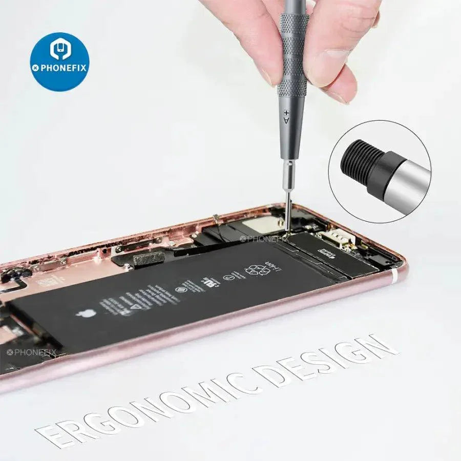 MaAnt 3D Knight high-precision alloy screwdriver for phone repair tools, featuring a durable metal handle and fine tip.