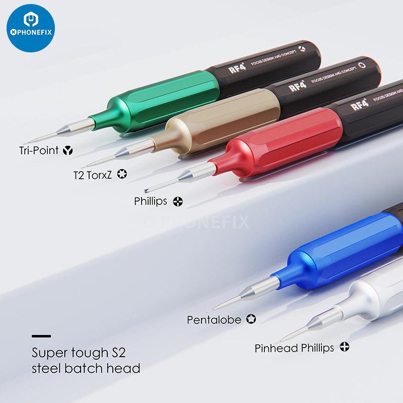 RF4 3D glue remover blade and screwdriver pry knife for phone disassembly by PHONEFIX, ideal for electronics repair.