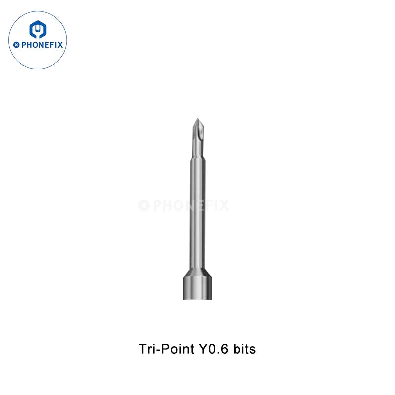 PHONEFIX iFixes iN33 3D precision torque screwdriver for phone disassembly with 0.6 mm 2D bit, ideal for detailed electronics repair.