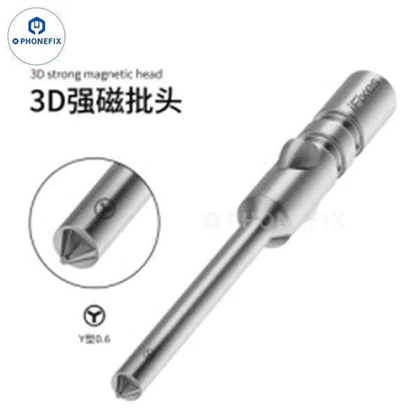 iFixes iN33 3D precision torque screwdriver with 0.6mm bit for phone disassembly, made by PHONEFIX, tool for precise smartphone repair.
