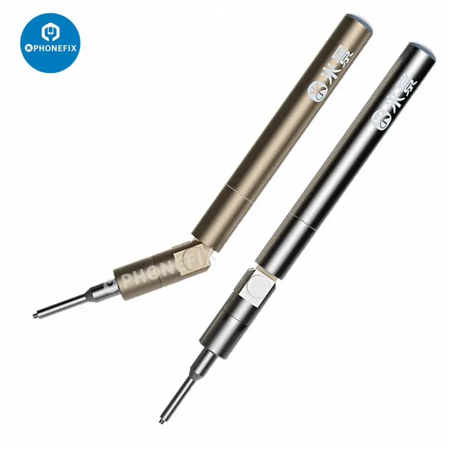 PhoneFix MIJING motherboard screwdriver pen with magnetic tips, designed for precise screw tightening and electronic repairs.