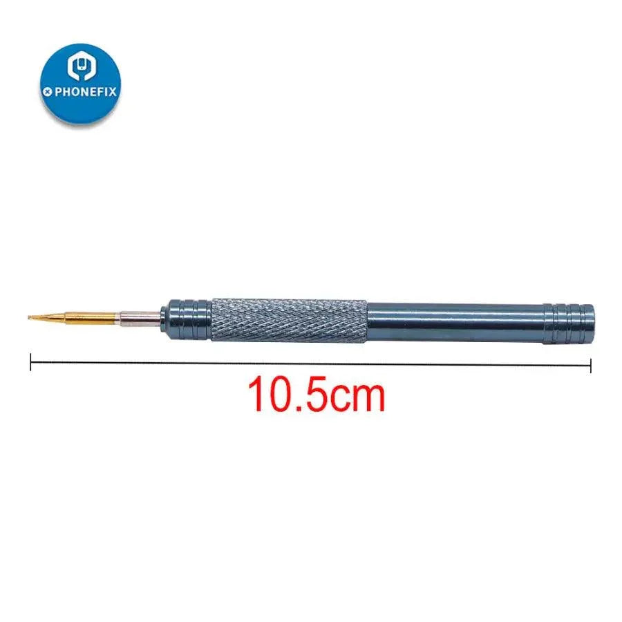 PHONEFIX precision screwdriver for iPhone repair, T2 Torx screwdriver tool in phone repair toolkit with ergonomic handle.