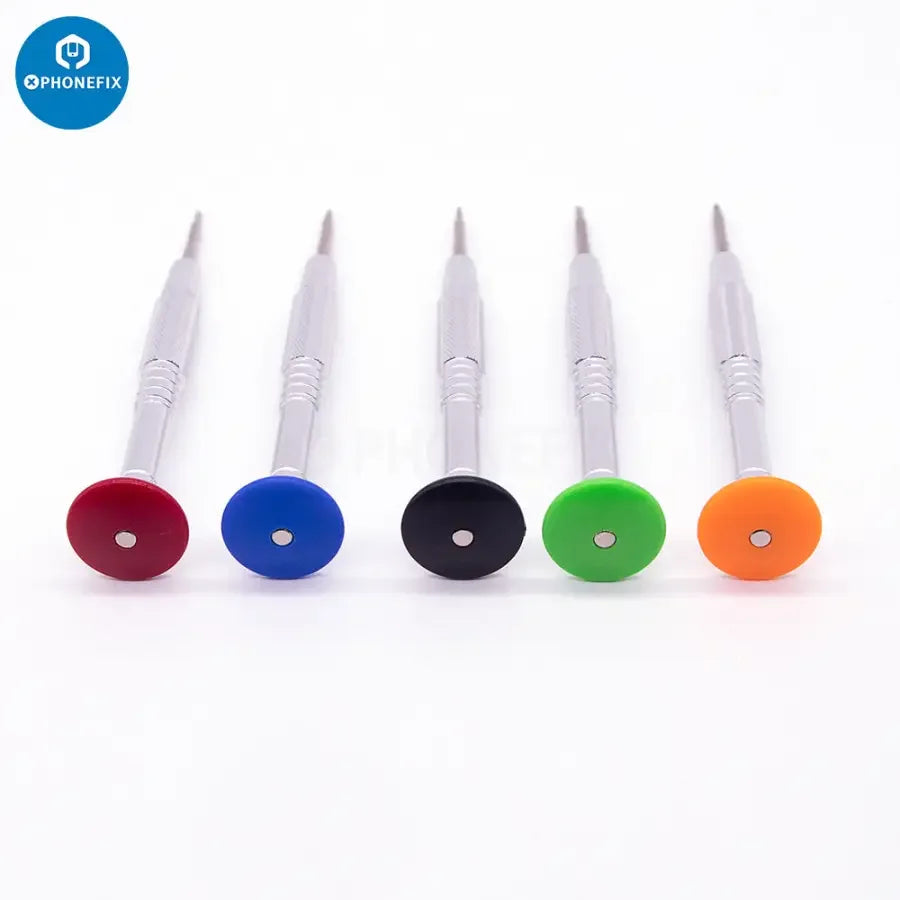 PhoneFix Super Hard Precision Screwdriver Set for Phone and iPad repair, featuring detailed screwdriver tools for electronics.