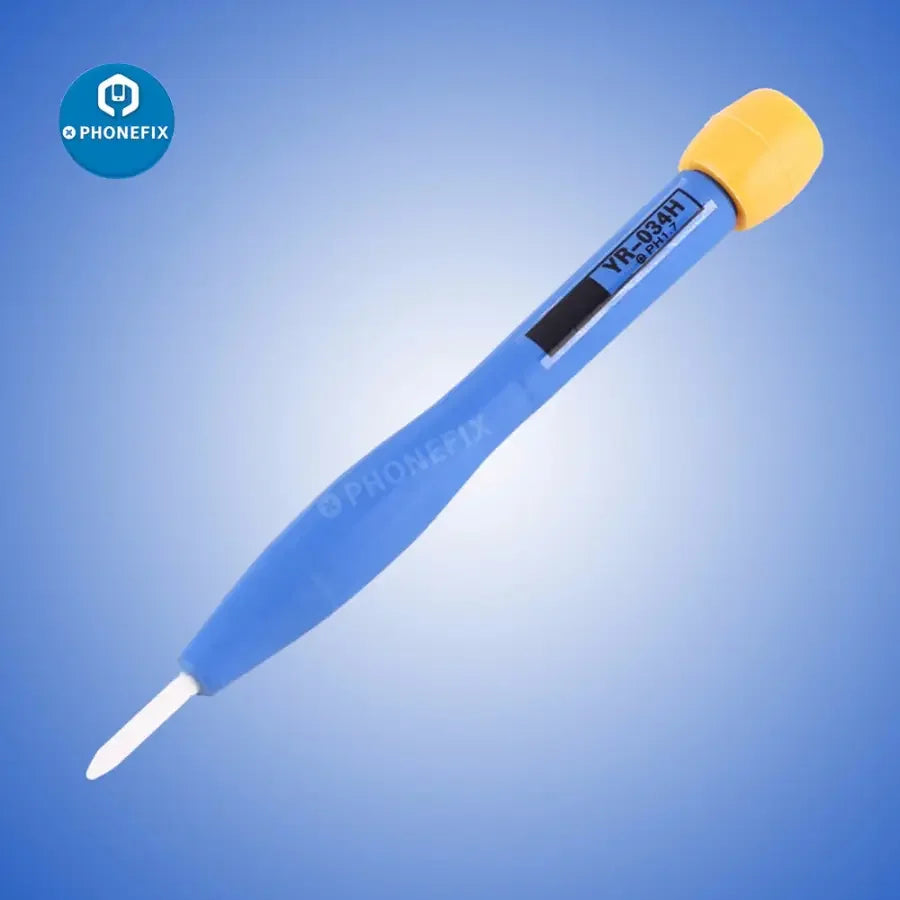 PHONEFIX anti-static slotted screwdriver set for phone, tablet, and watch repair tools, featuring precision screwdrivers for electronics.
