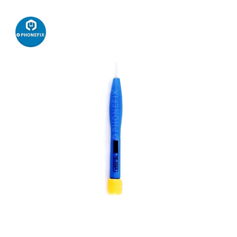 PHONEFIX anti-static screwdriver set with slotted screwdrivers for phone, tablet, and watch repair tools.